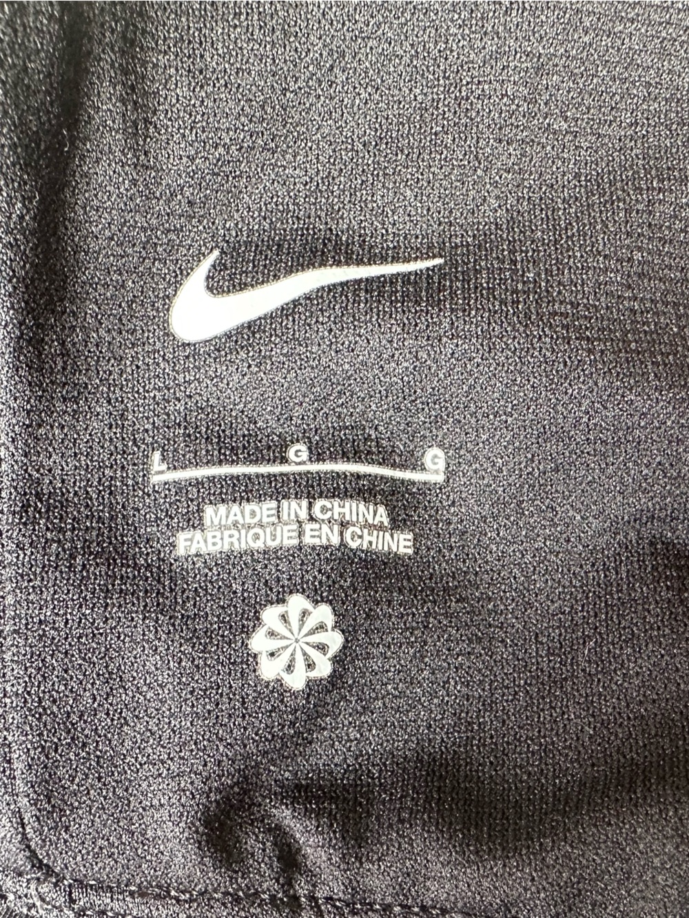 Nike Multi Logo Bandeau Bikini Top. Size: Large - Picture 7 of 7